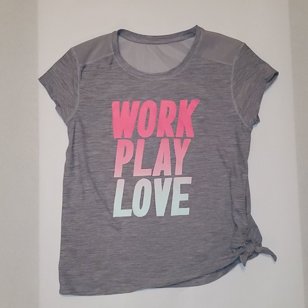 Mesh Back Top Kids Athletic Top